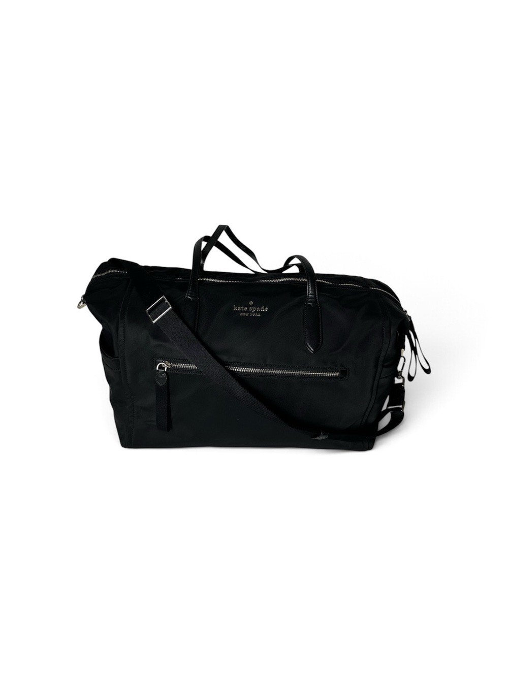KATE SPADE | Solid Nylon Duffle Bag